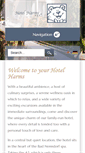 Mobile Screenshot of hotel-harms.de