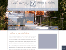 Tablet Screenshot of hotel-harms.de